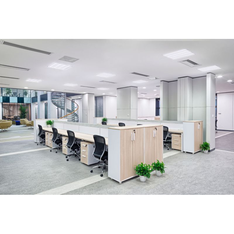 Светильник светодиодный ДВО 6572-P 45Вт 6500К 595х595х20 призма IEK