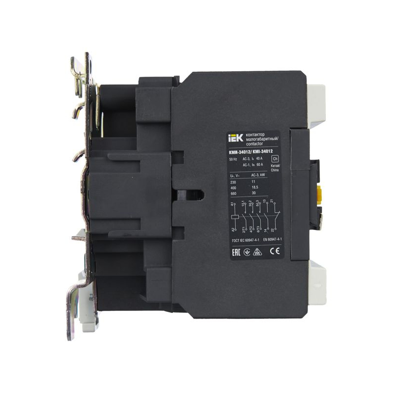Контактор КМИ-34012 40А 400В/АС3 1NO;1NC IEK