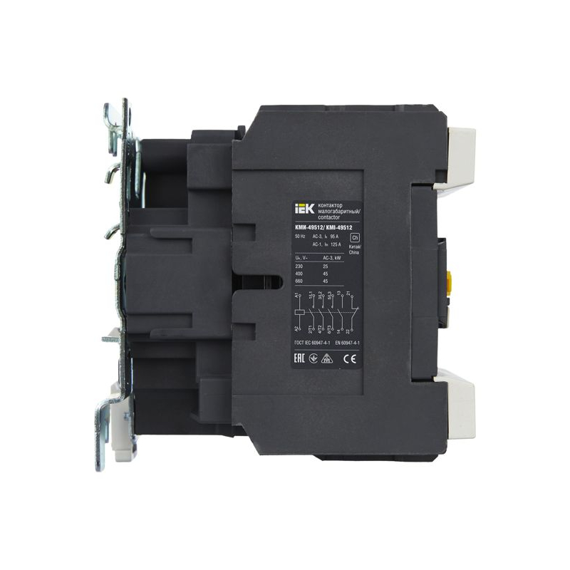 Контактор КМИ-49512 95А 400В/АС3 1NO;1NC IEK