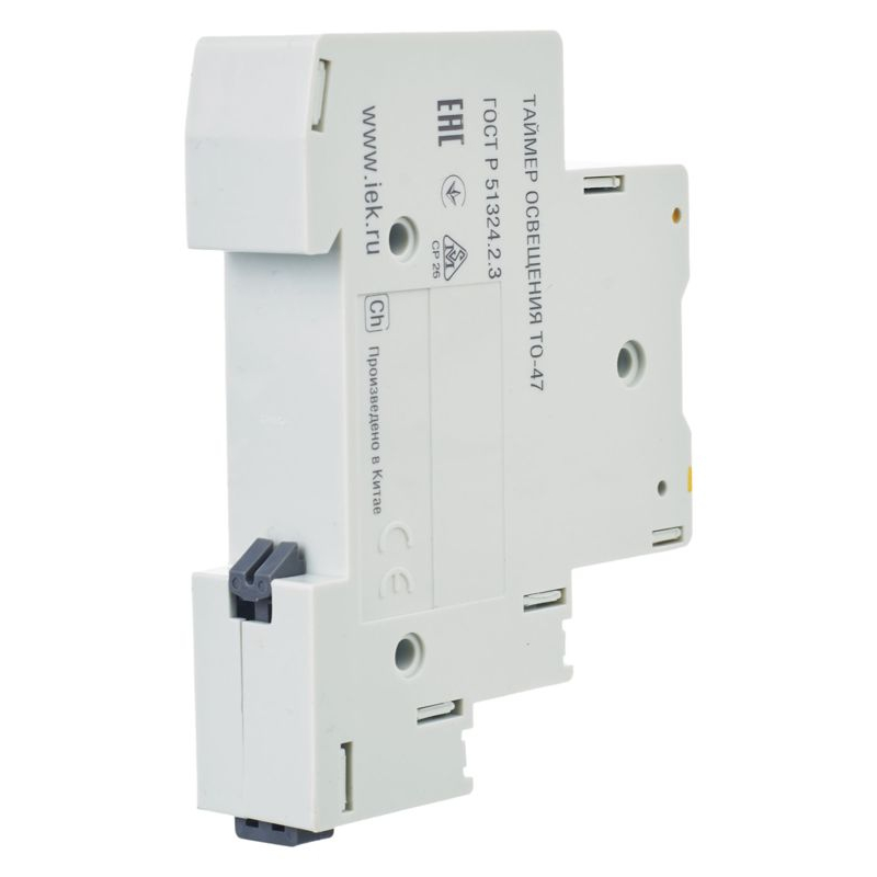 Таймер ТО47 освещения 16А 230В на DIN-рейку IEK