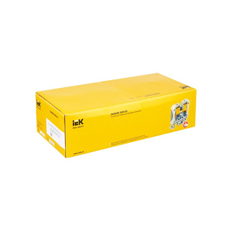 Зажим наборный ЗНИ-35мм2 (JXB125А) серый IEK