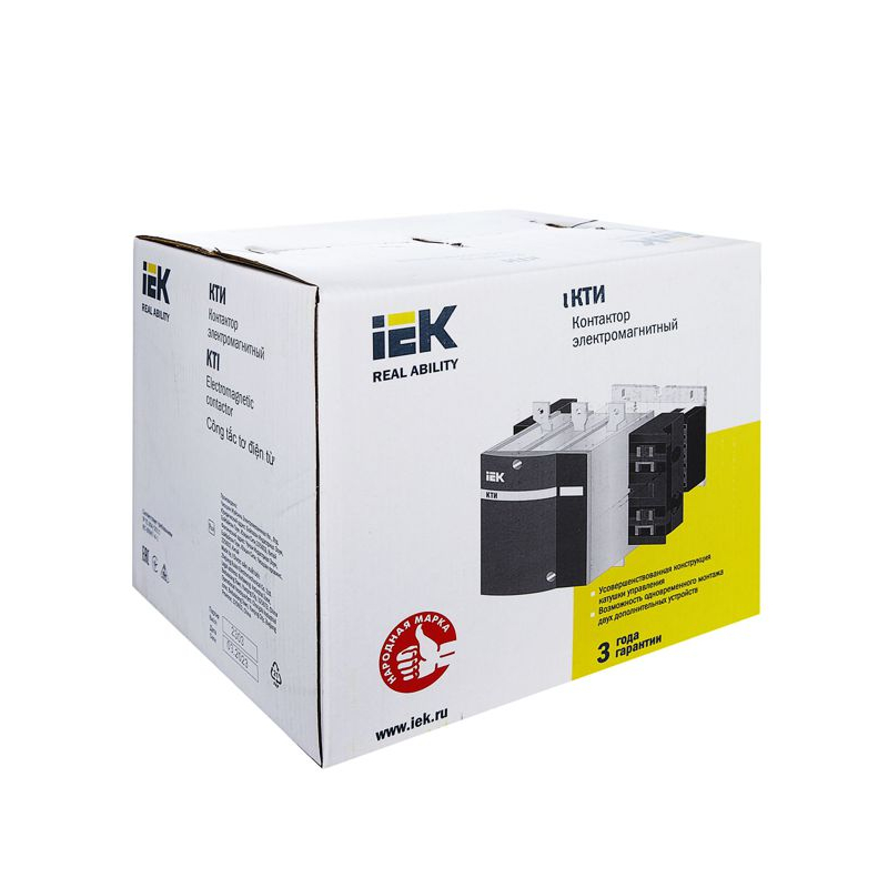 Контактор КТИ-5225 225А 230В/АС3 IEK