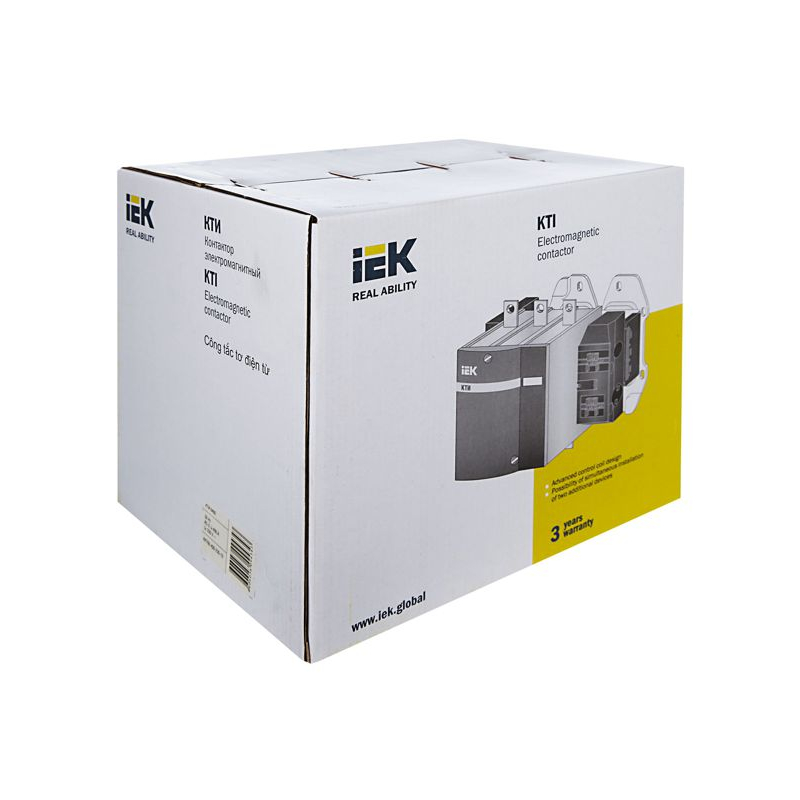 Контактор КТИ-6400 400А 230В/АС3 IEK