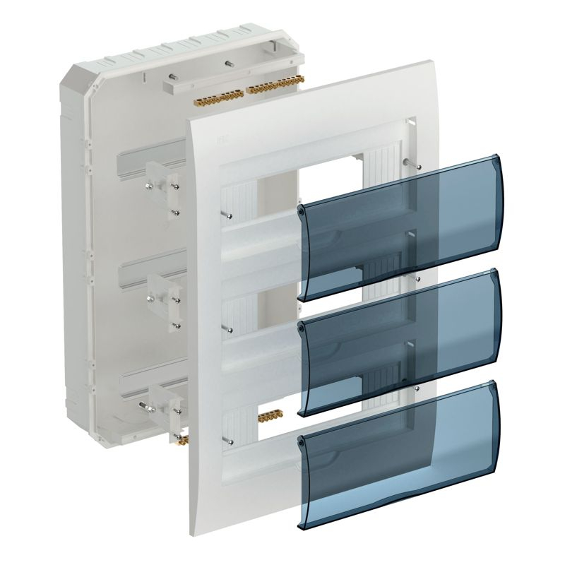 KREPTA 3 Корпус пластиковый ЩРВ-П-36 IP41 белый IEK