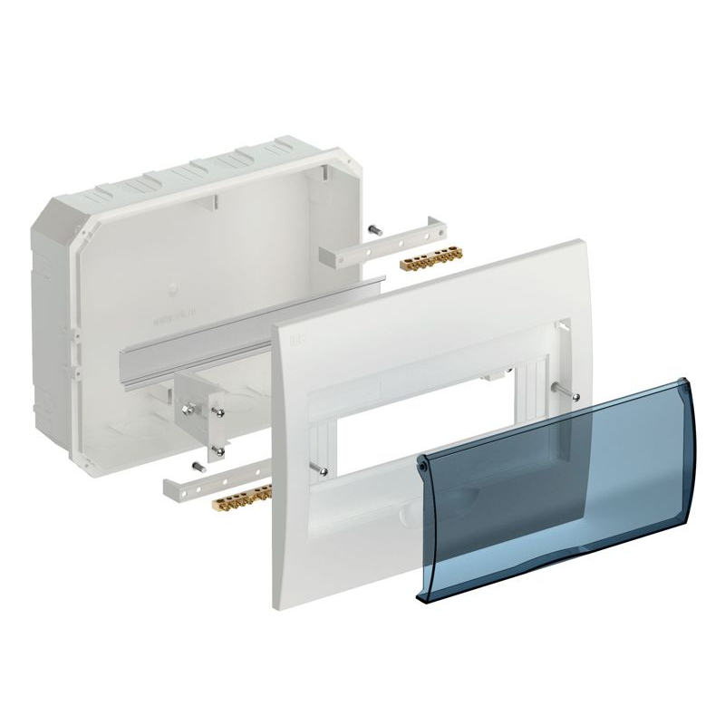 KREPTA 3 Корпус пластиковый ЩРВ-П-12 IP41 белый IEK