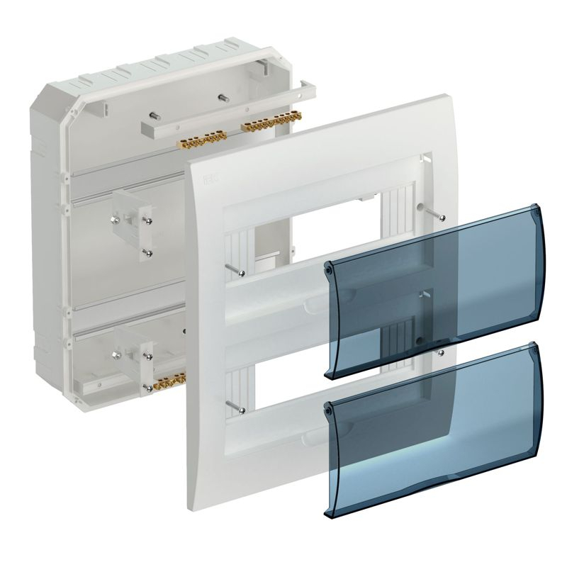 KREPTA 3 Корпус пластиковый ЩРВ-П-24 IP41 белый IEK