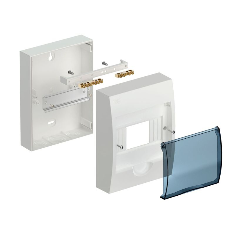 KREPTA 3 Корпус пластиковый ЩРН-П-6 IP41 белый IEK