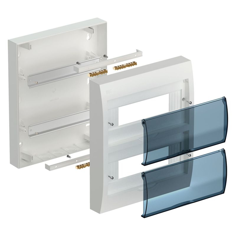 KREPTA 3 Корпус пластиковый ЩРН-П-24 IP41 белый IEK