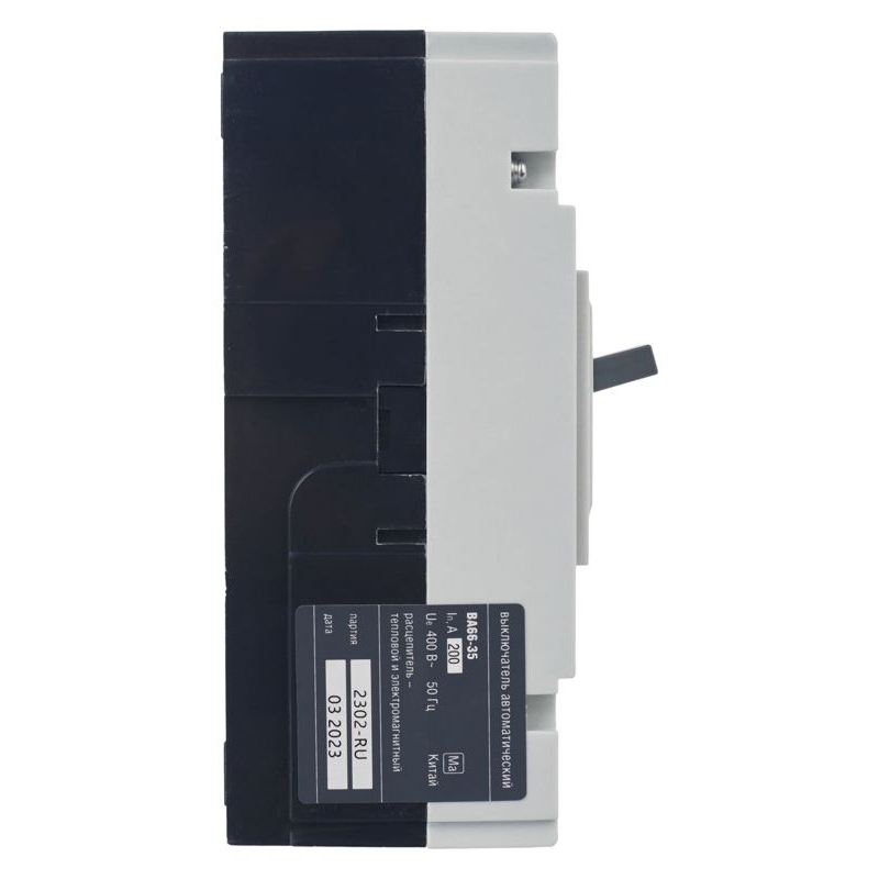 Выключатель автоматический ВА66-35 3Р 200А 25кА GENERICA