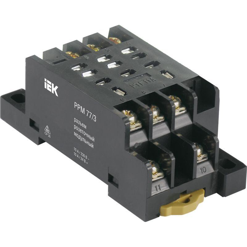 Разъем РРМ78/3(PYF11A) для РЭК78/3(MY3) модульный IEK