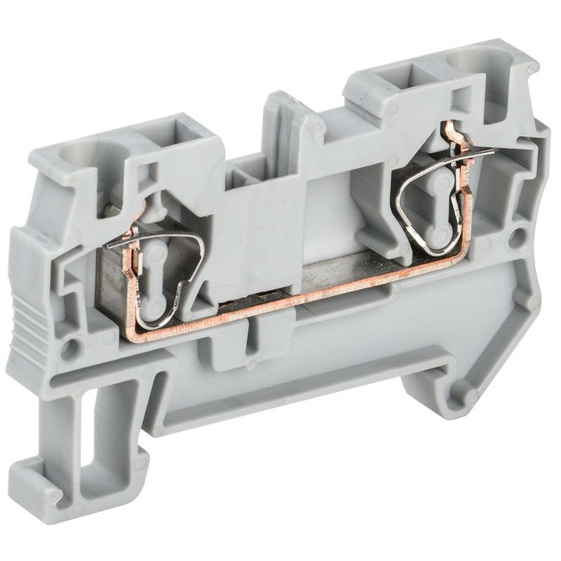 Клемма пружинная КПИ 2в-4 41А серая IEK