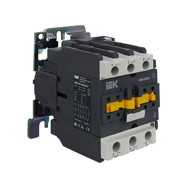 Контактор КМИ-35012 50А 230В/АС3 1NO;1NC IEK