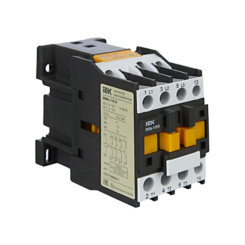 Контактор КМИе-11810 18А 230В/АС3 1NO GENERICA
