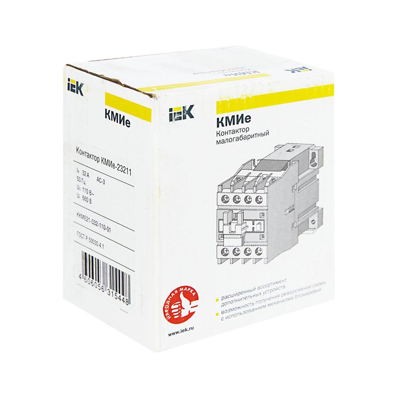 Контактор КМИе-23211 32А 110В/АС3 1NC GENERICA