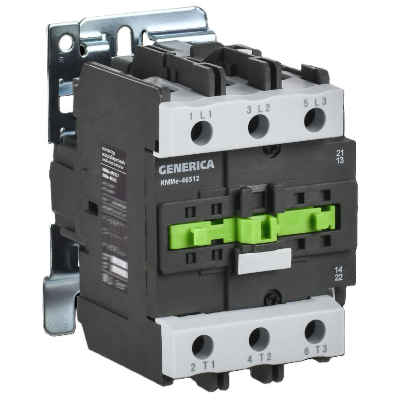 Контактор КМИе-46512 65А 230В/АС3 1NO;1NC GENERICA