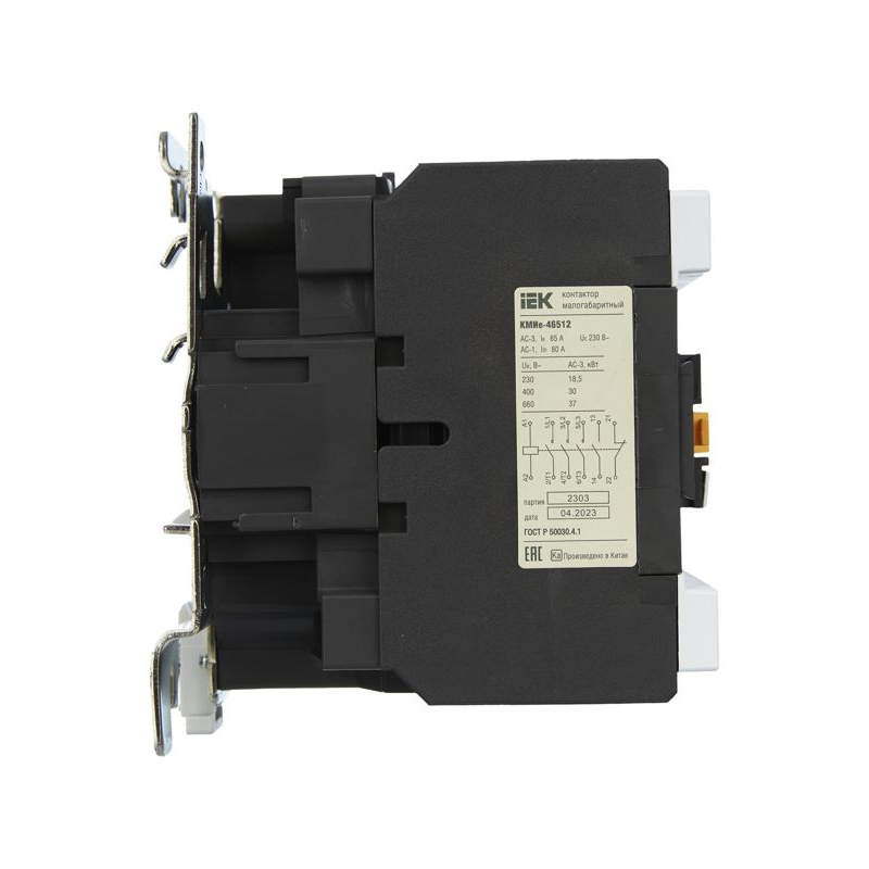 Контактор КМИе-46512 65А 230В/АС3 1NO;1NC GENERICA