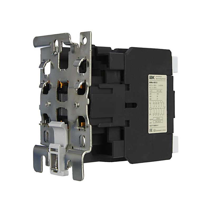 Контактор КМИе-46512 65А 230В/АС3 1NO;1NC GENERICA