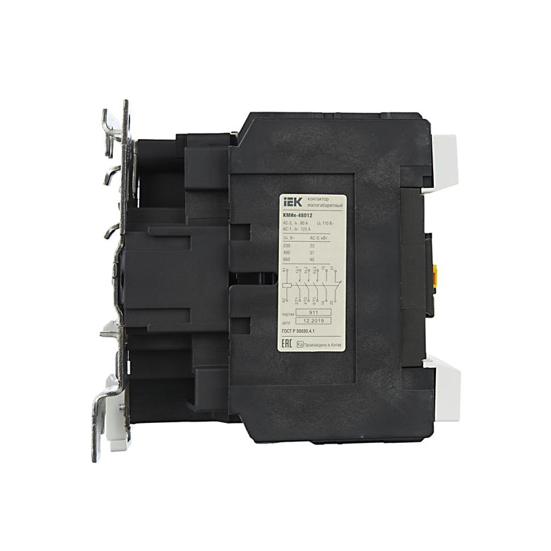 Контактор КМИе-48012 80А 110В/АС3 1NO;1NC GENERICA