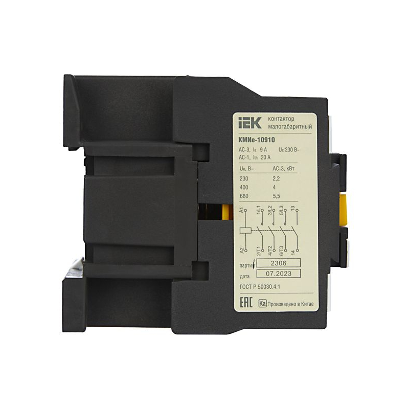 Контактор КМИе-10910 9А 230В/АС3 1NO GENERICA