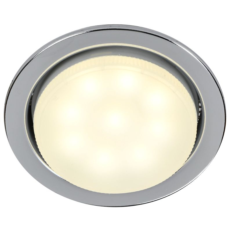 Светильник 4114 встраиваемый под лампу GX53 хром IEK