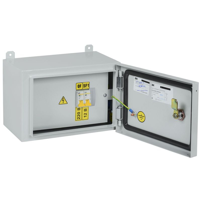 Ящик с понижающим трансформатором ЯТП-0,25 230/12-2 УХЛ2 IP54 IEK