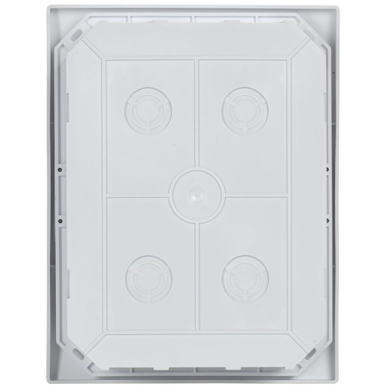 Корпус пластиковый ЩРВ-П-6 черная прозрачная дверь IP41 GENERICA