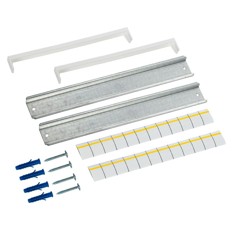 Корпус пластиковый ЩРН-П-24 черная прозрачная дверь IP41 GENERICA