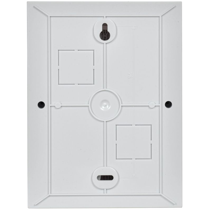 Корпус пластиковый ЩРН-П-6 черная прозрачная дверь IP41 GENERICA