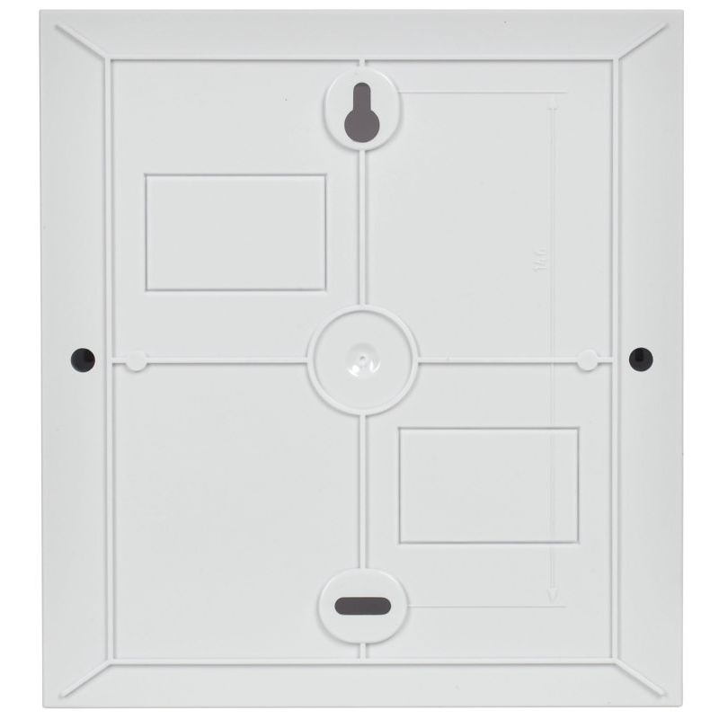 Корпус пластиковый ЩРН-П-8 черная прозрачная дверь IP41 GENERICA