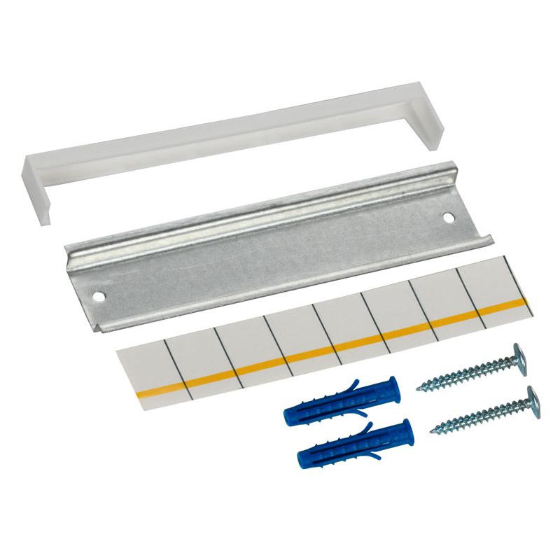 Корпус пластиковый ЩРН-П-8 черная прозрачная дверь IP41 GENERICA