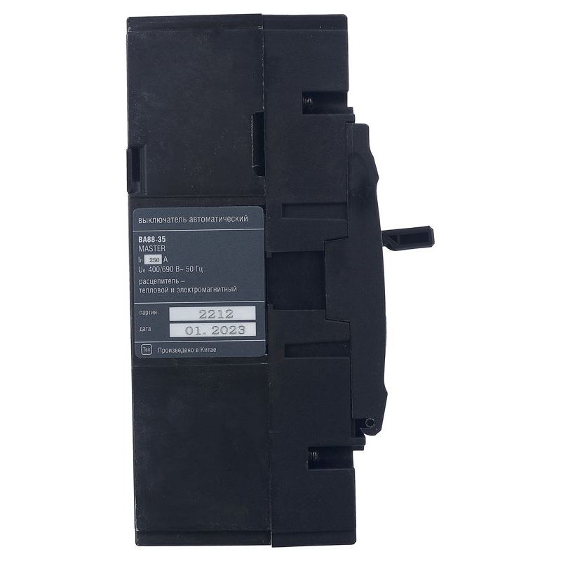 Выключатель автоматический ВА88-35 3Р 250А 35кА MASTER IEK