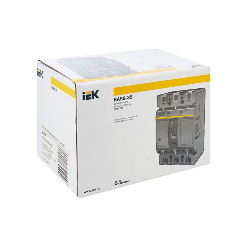 Выключатель автоматический ВА88-35 3Р 250А 35кА MASTER IEK