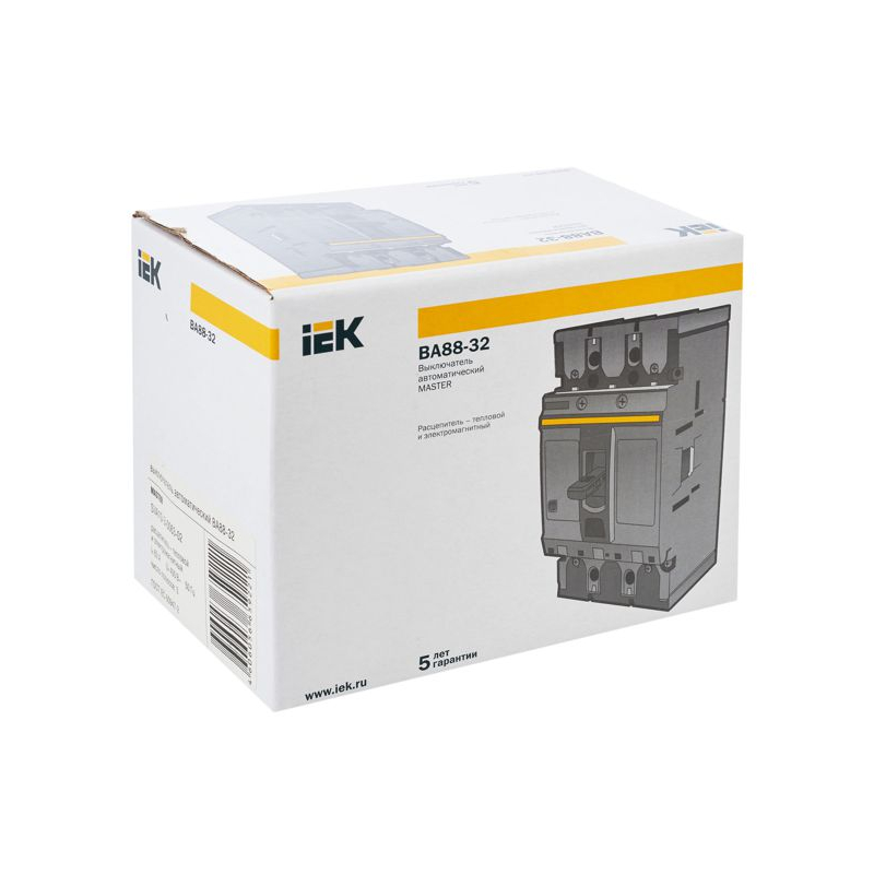 Выключатель автоматический ВА88-32 3Р 63А 25кА MASTER IEK
