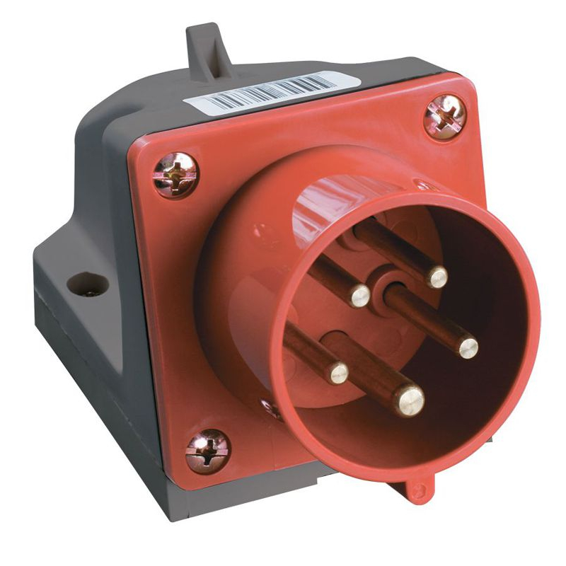 Вилка стационарная ССИ-515 3Р+РЕ+N 16А 380-415В IP44 IEK