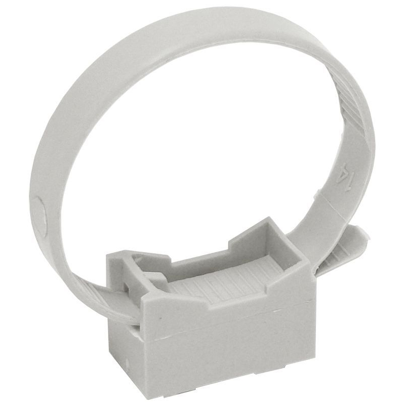 ELASTA Хомутный держатель со стяжкой CFF2 32-63мм серый IEK