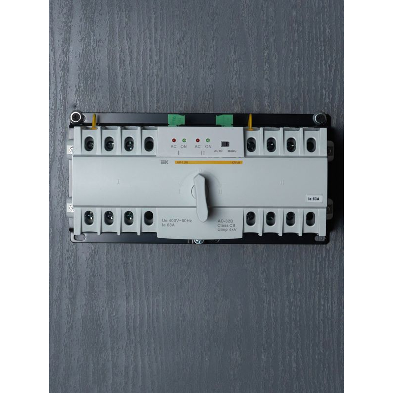Устройство автоматического ввода резерва модульное АВР-2 LITE 63А KARAT IEK