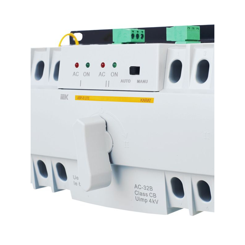 Устройство автоматического ввода резерва модульное АВР-2 LITE 63А KARAT IEK