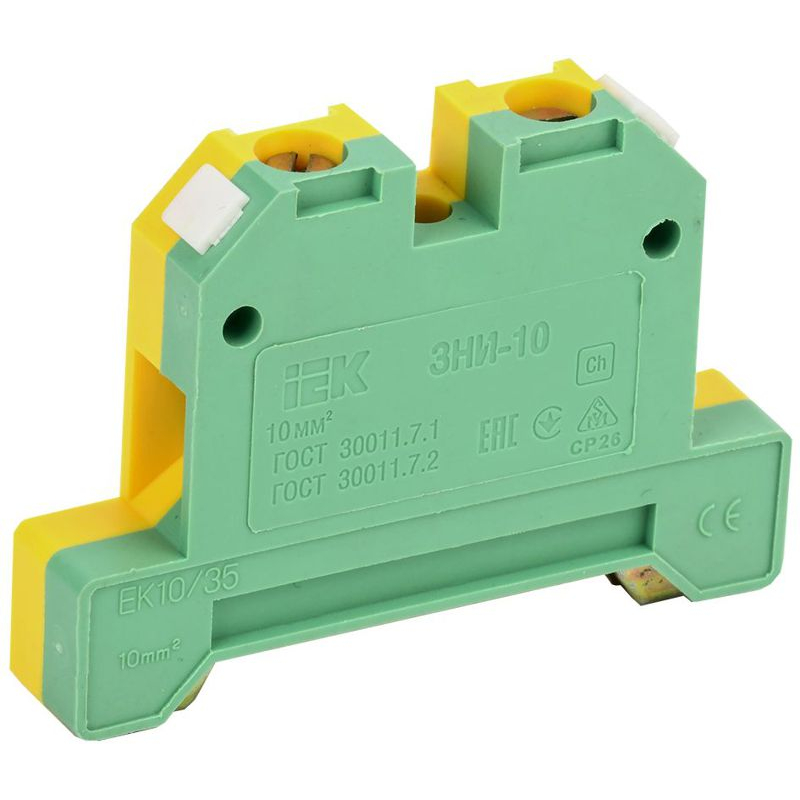 Зажим наборный ЗНИ-10PEN 10мм2 (JXB-земля) IEK Зажим наборный ЗНИ-10PEN 10мм2 (JXB-земля) IEK