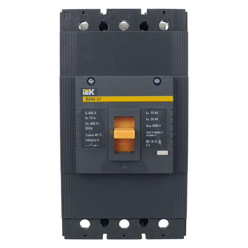 Выключатель автоматический ВА88-37 3Р 400А 35кА IEK