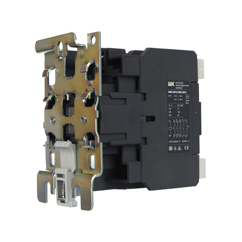 Контактор КМИ-34012 40А 230В/АС3 1NO;1NC IEK