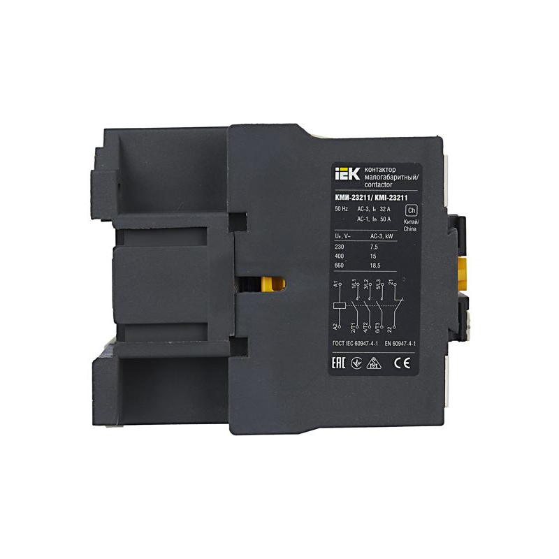 Контактор КМИ-23211 32А 230В/АС3 1NC IEK