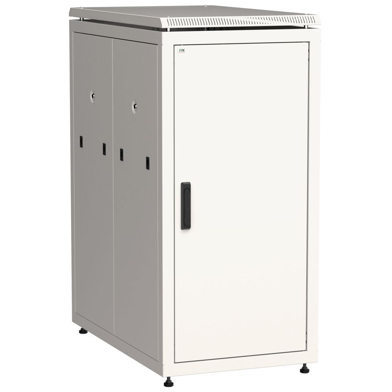 ITK LINEA N Шкаф сетевой 19 24U 600х1000мм металлические двери серый