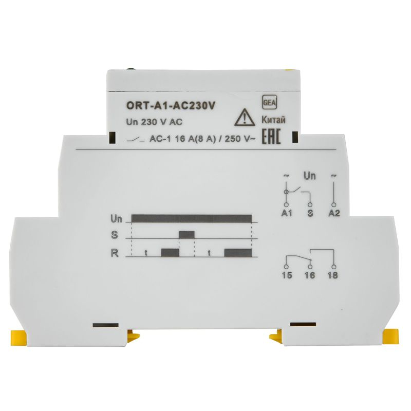 Реле задержки включения ORT 1 контакт 230В AC IEK