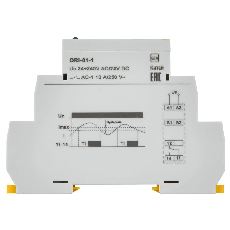 Реле контроля тока ORI 0,1-1А 24-240В AC/24В DC IEK