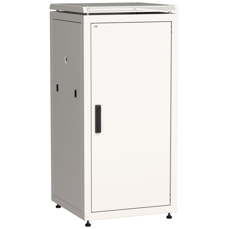 ITK LINEA N Шкаф сетевой 19 18U 600х800мм металлическая передняя дверь серый