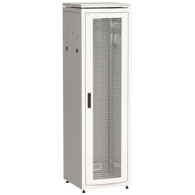 ITK LINEA N Шкаф сетевой 19 38U 600х800мм перфорированная передняя дверь серый