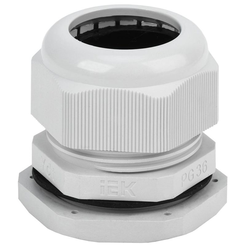 Сальник PG 36 диаметр проводника 24-32мм IP54 IEK Сальник PG 36 диаметр проводника 24-32мм IP54 IEK