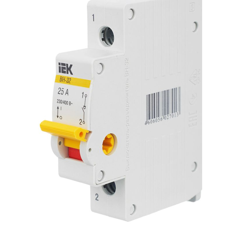 KARAT Выключатель нагрузки (мини-рубильник) ВН-32 1P 25А IEK