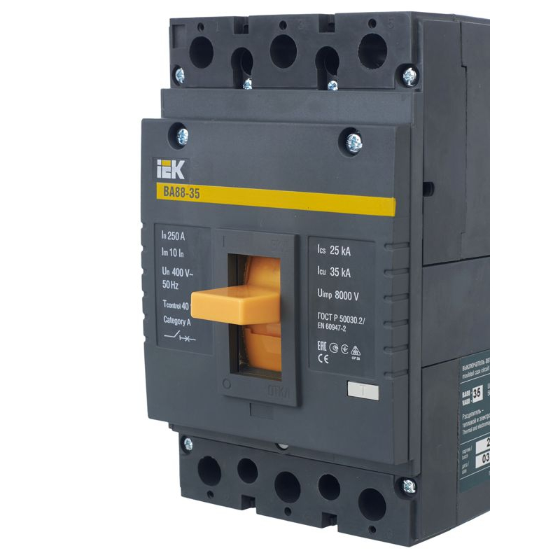 Выключатель автоматический ВА88-35 3Р 250А 35кА IEK