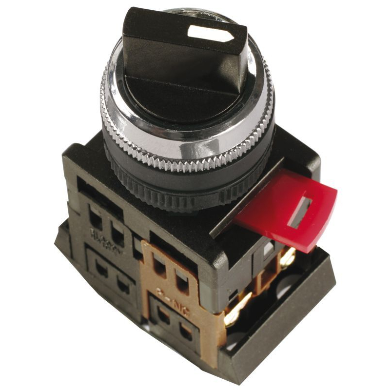 Переключатель АС-22 на 2 фиксированных положения I-O 1з+1р IEK